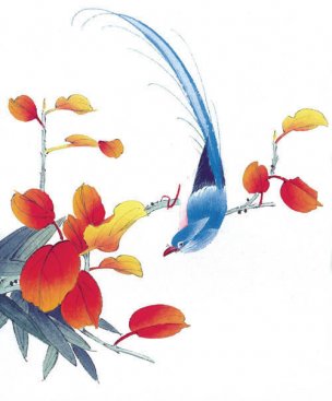 近现代 佚名 花鸟图册huaniaohua3_112[花鸟]