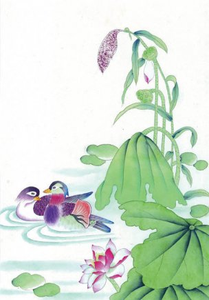 近现代 佚名 花鸟图册huaniaohua3_096[花鸟]