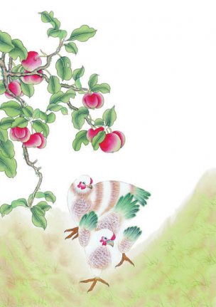 近现代 佚名 花鸟图册huaniaohua3_098[花鸟]