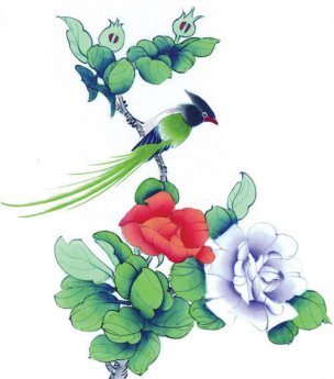 近现代 佚名 花鸟图册huaniaohua3_068[花鸟]