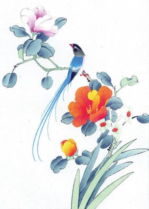近现代 佚名 花鸟图册huaniaohua3_082[花鸟]