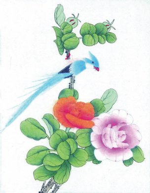 近现代 佚名 花鸟图册huaniaohua3_045[花鸟]