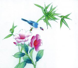 近现代 佚名 花鸟图册huaniaohua3_022[花鸟]