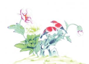 近现代 佚名 花鸟图册huaniaohua3_017[花鸟]