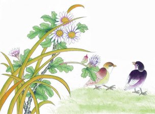近现代 佚名 花鸟图册huaniaohua3_004[花鸟]