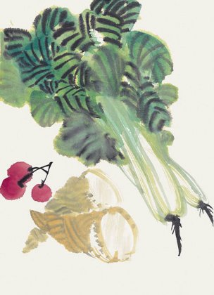近现代 佚名 花卉图册J173-69-国画百花争艳63[花鸟