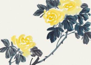 近现代 佚名 花卉图册J173-69-国画百花争艳72[花鸟