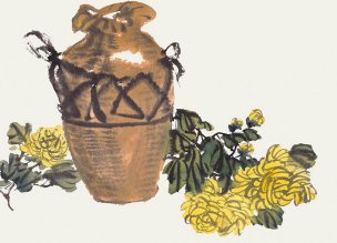 近现代 佚名 花卉图册J173-69-国画百花争艳55[花鸟