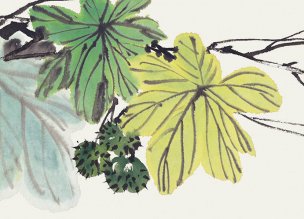 近现代 佚名 花卉图册J173-69-国画百花争艳53[花鸟