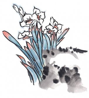 近现代 佚名 花卉图册J173-69-国画百花争艳461[花鸟