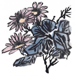 近现代 佚名 花卉图册J173-69-国画百花争艳458[花鸟