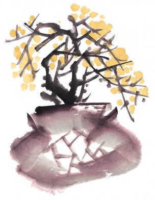 近现代 佚名 花卉图册J173-69-国画百花争艳473[花鸟