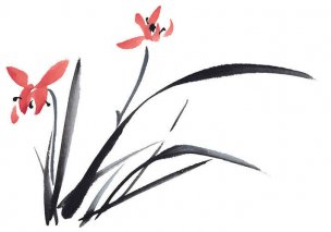 近现代 佚名 花卉图册J173-69-国画百花争艳469[花鸟