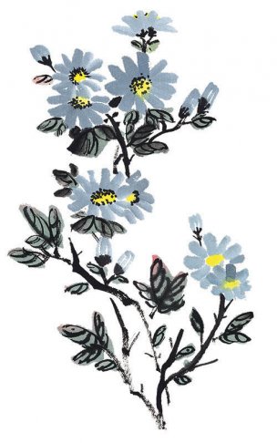 近现代 佚名 花卉图册J173-69-国画百花争艳488[花鸟