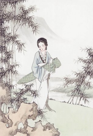 近现代 佚名 仕女图shinvhua3_025[人物] 