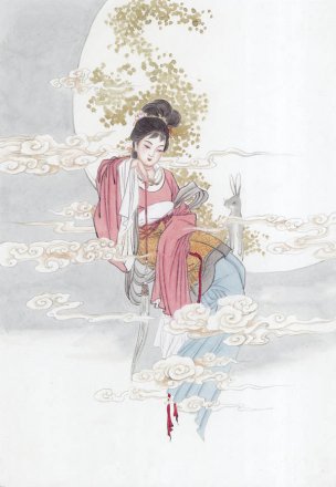 近现代 佚名 仕女图shinvhua3_002[人物] 