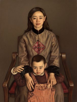 近现代 杨飞云 圣洁的爱 97x192[人物]