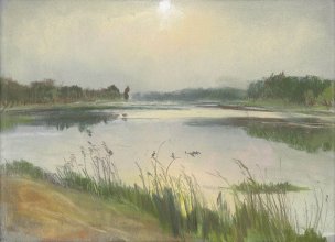 近现代 钱绍武 水粉画系列02-27x37[风景]