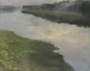 近现代 钱绍武 水粉画系列05-21.5x27[风景]