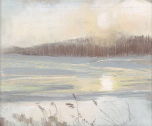 近现代 钱绍武 水粉画系列06-22x27[风景]