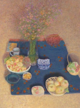 近现代 赵英 油画 40x55[静物]