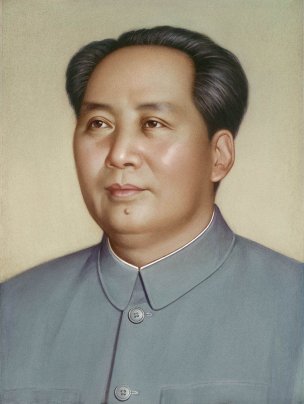 近现代 邹起奎 毛主席毛泽东画像5 62x83[人物]