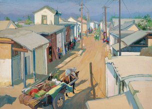 近现代 袁运甫 油画 (6)[风景]