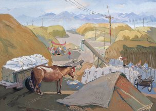 近现代 袁运甫 油画 (5)[风景]