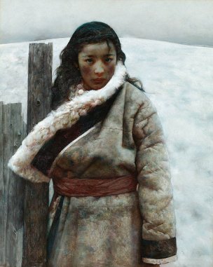 近现代 艾轩 冻土带[人物]