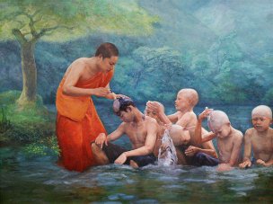 近现代 蔡豪杰 剃度-120x160[人物]