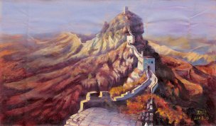 近现代 米林青 长城[风景]