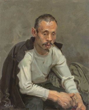 近现代 忻东旺 发呆[人物] 