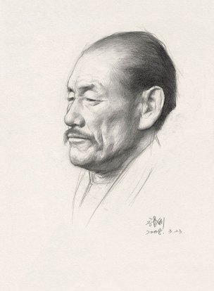 近现代 张力 油画9[人物] 