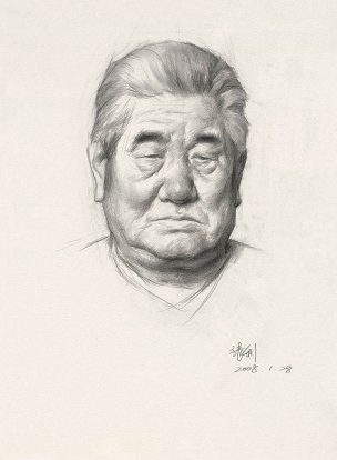 近现代 张力 油画10[人物] 