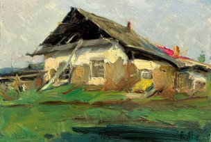 近现代 张文新 油画8[风景] 