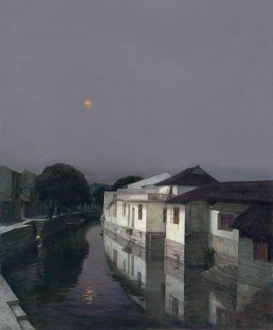 近现代 张祖英 梦故乡104.8x126.6[风景] 