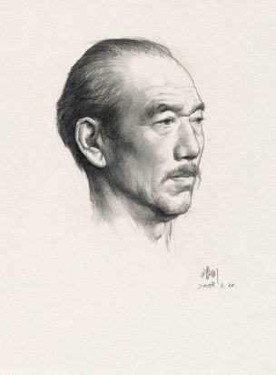 近现代 张力 油画12[人物]