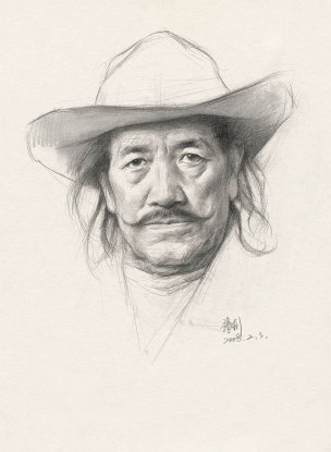 近现代 张力 油画13[人物]