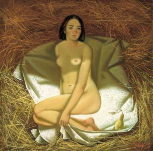 近现代 佚名 油画 光和影[人物]