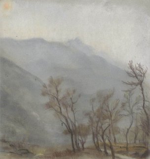 近现代 钱绍武 水粉画系列11-23x24.5[风景] 