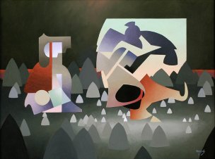 美国美术 佚名 1862443[抽象]