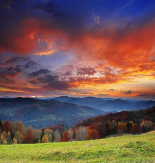风景摄影 佚名 夕阳景观 (47)[夕阳景观] 