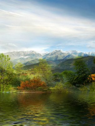 风景摄影 佚名 唯美合成背景 (79)[唯美合成背景